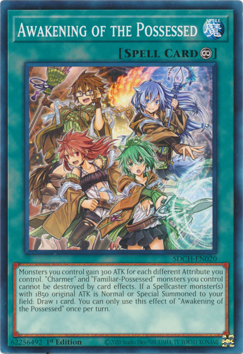 Awakening of the Possessed [SDCH-EN020] Common Yu-Gi-Oh!