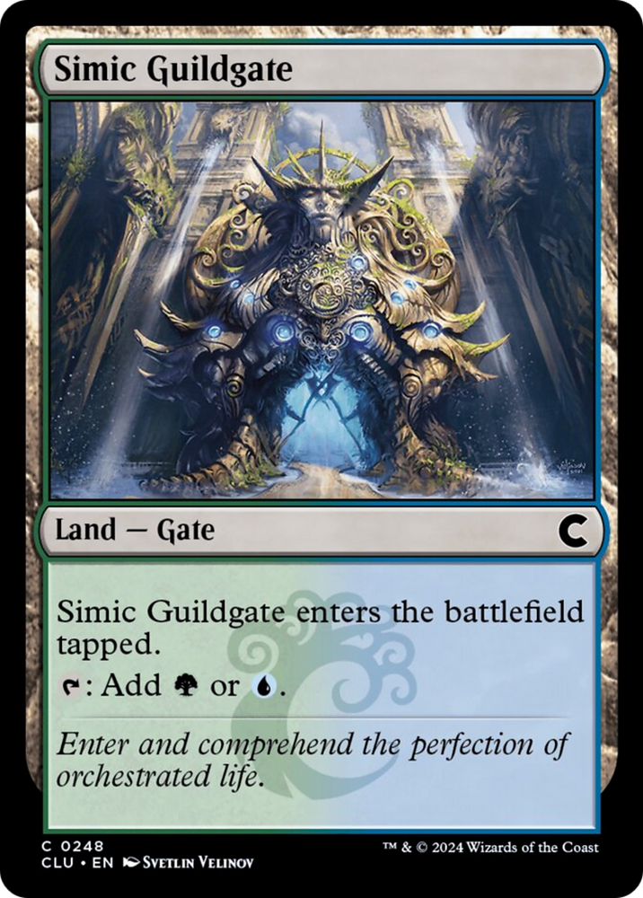 Simic Guildgate [Ravnica: Clue Edition] Magic: The Gathering
