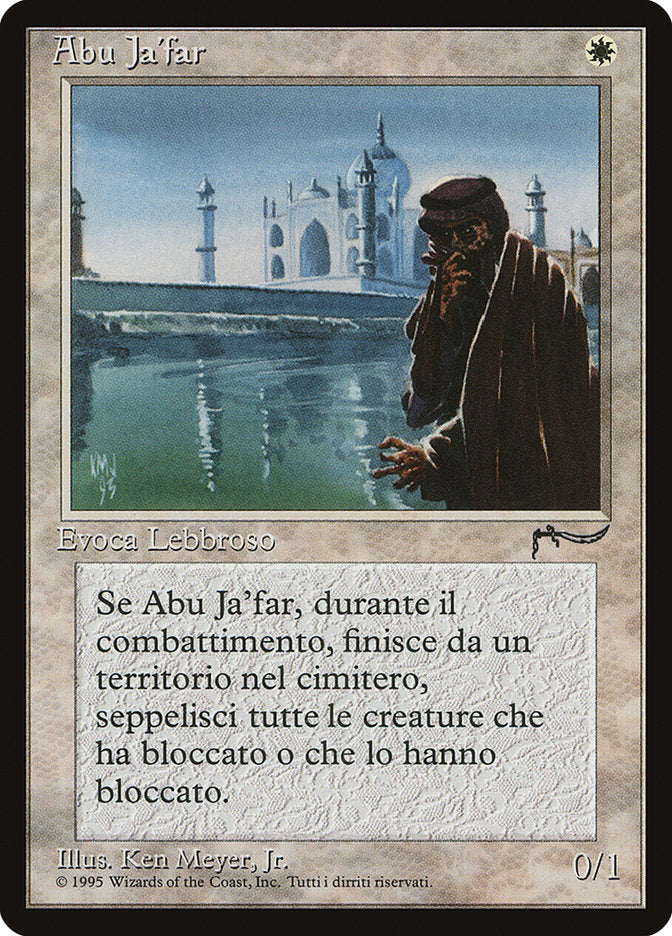 Abu Ja'far (Italian) [Rinascimento] Magic: The Gathering