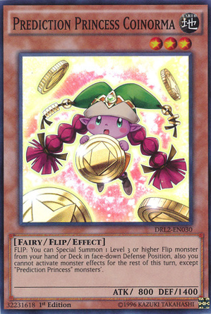 Prediction Princess Coinorma [DRL2-EN030] Super Rare Yu-Gi-Oh!