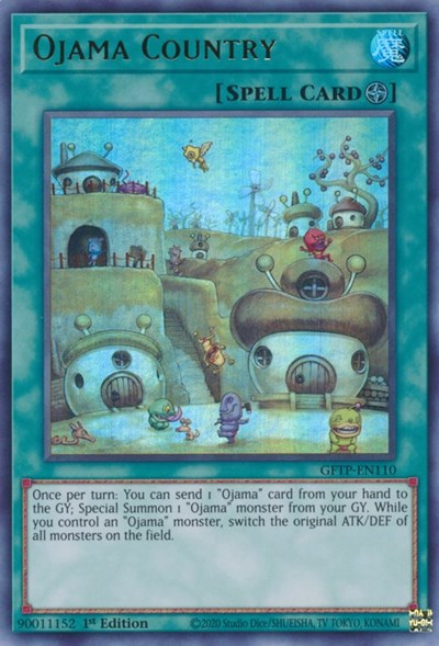Ojama Country [GFTP-EN110] Ultra Rare Yu-Gi-Oh!