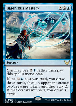 Ingenious Mastery [Strixhaven: School of Mages] Magic: The Gathering
