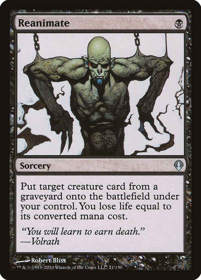 Reanimate [Archenemy] Magic: The Gathering