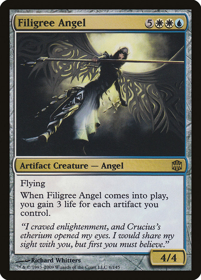 Filigree Angel [Alara Reborn] Magic: The Gathering