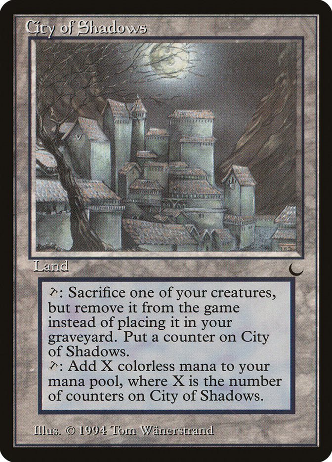 City of Shadows [The Dark] Magic: The Gathering