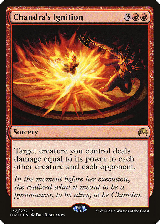 Chandra's Ignition [Magic Origins] Magic: The Gathering