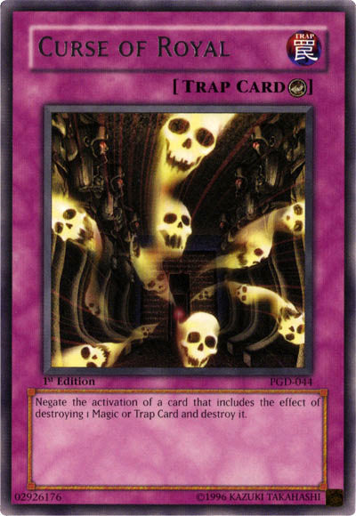 Curse of Royal [PGD-044] Rare Yu-Gi-Oh!