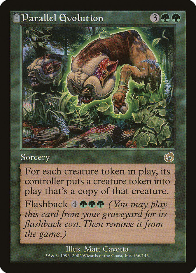 Parallel Evolution [Torment] Magic: The Gathering