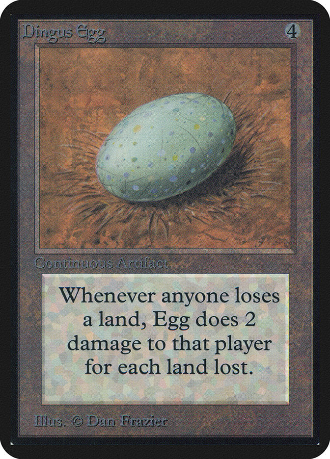 Dingus Egg [Alpha Edition] Magic: The Gathering