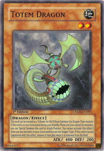 Totem Dragon [CRMS-EN085] Super Rare Yu-Gi-Oh!