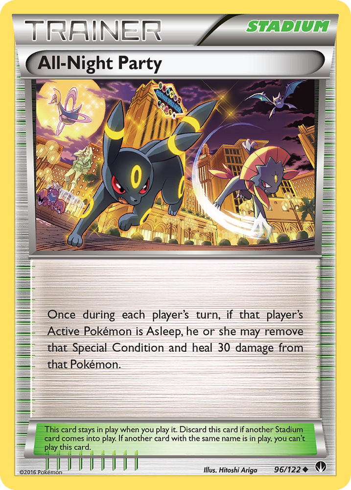 All-Night Party (96/122) [XY: BREAKpoint] Pokémon