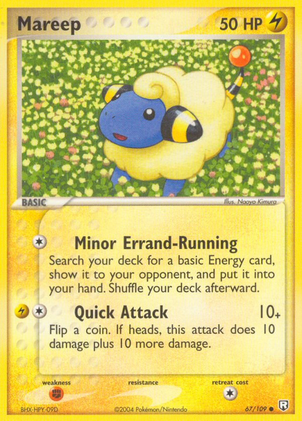 Mareep (67/109) [EX: Team Rocket Returns] Pokémon