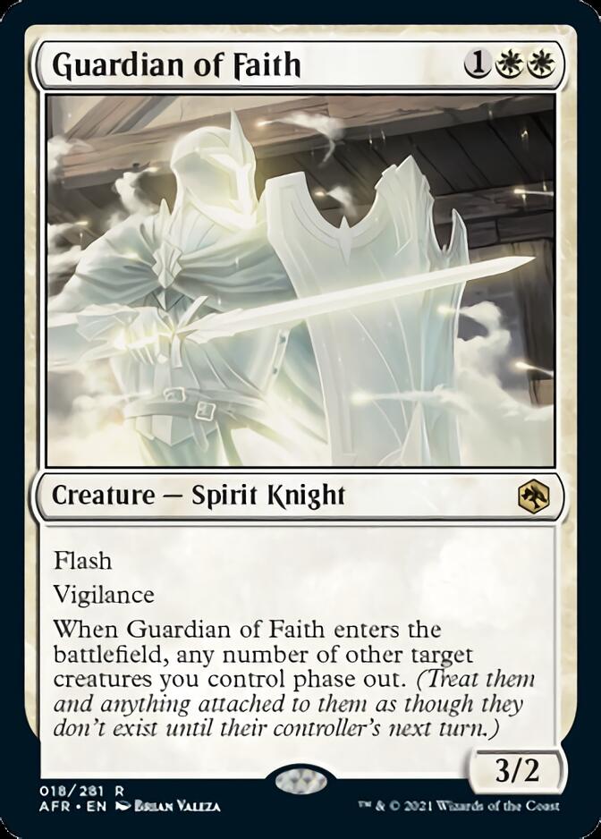Guardian of Faith [Dungeons & Dragons: Adventures in the Forgotten Realms] Magic: The Gathering