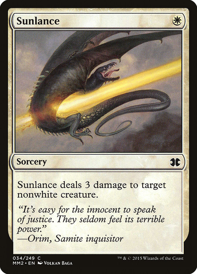 Sunlance [Modern Masters 2015] Magic: The Gathering