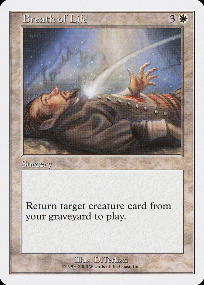 Breath of Life [Starter 2000] Magic: The Gathering