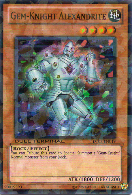 Gem-Knight Alexandrite [DT05-EN019] Super Rare Yu-Gi-Oh!