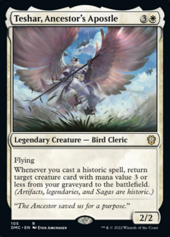 Teshar, Ancestor's Apostle [Dominaria United Commander] Magic: The Gathering