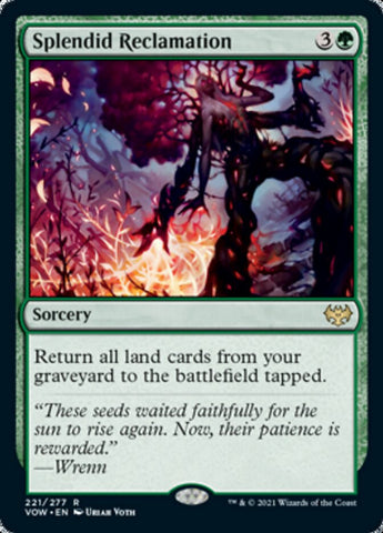 Splendid Reclamation [Innistrad: Crimson Vow] Magic: The Gathering