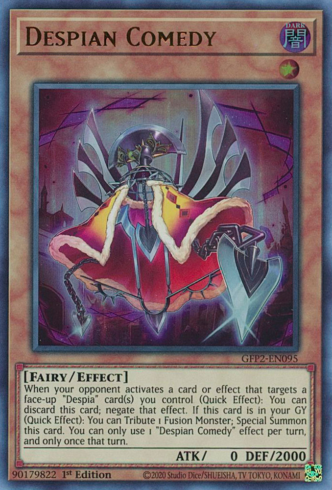 Despian Comedy [GFP2-EN095] Ultra Rare Yu-Gi-Oh!