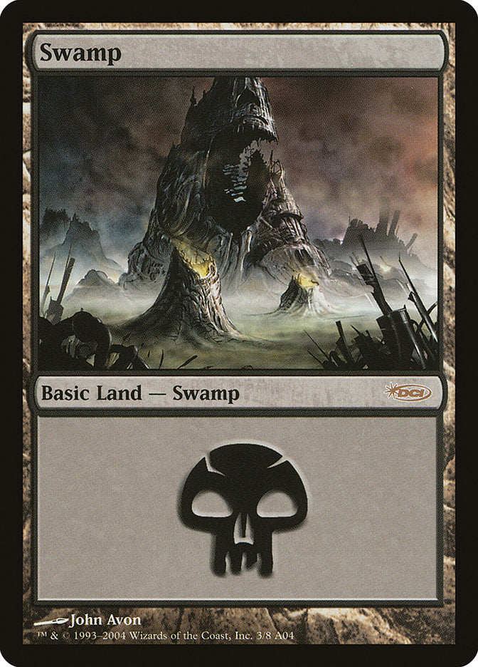 Swamp (3) [Arena League 2004] Magic: The Gathering