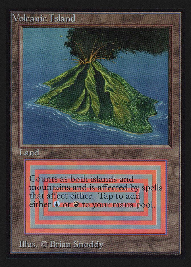 Volcanic Island [Collectors' Edition] Magic: The Gathering
