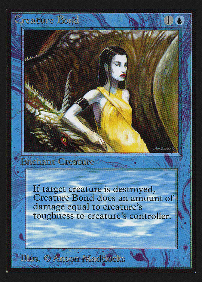 Creature Bond [International Collectors' Edition] Magic: The Gathering