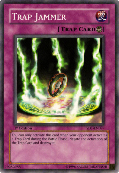 Trap Jammer [SD1-EN027] Common Yu-Gi-Oh!
