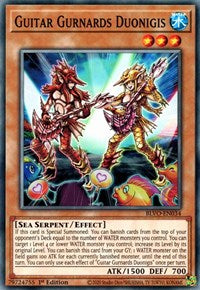 Guitar Gurnards Duonigis [BLVO-EN034] Common Yu-Gi-Oh!