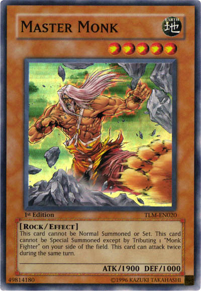 Master Monk [TLM-EN020] Super Rare Yu-Gi-Oh!