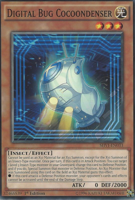 Digital Bug Cocoondenser [SHVI-EN033] Common Yu-Gi-Oh!
