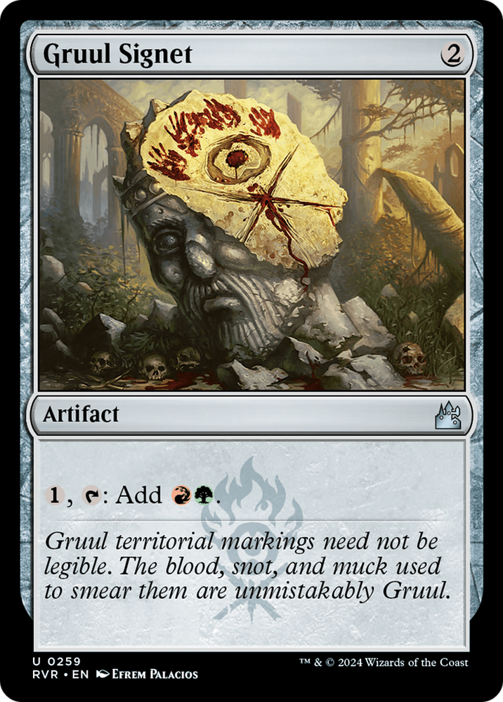 Gruul Signet [Ravnica Remastered] Magic: The Gathering