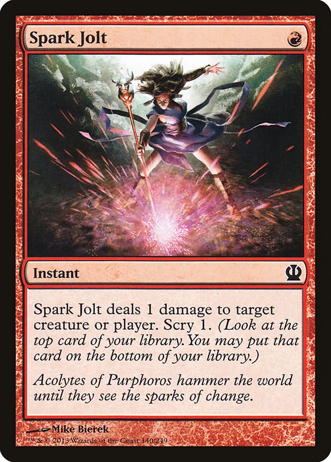 Spark Jolt [Theros] Magic: The Gathering
