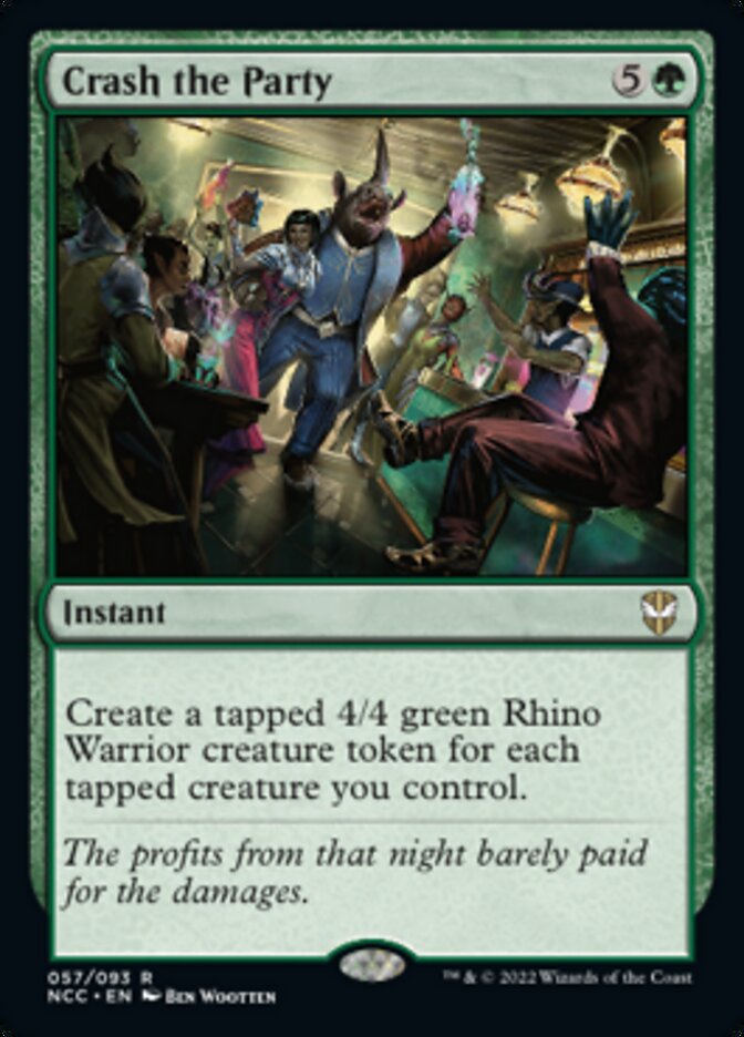 Crash the Party [Streets of New Capenna Commander] Magic: The Gathering
