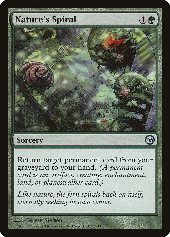 Nature's Spiral [Duels of the Planeswalkers] Magic: The Gathering