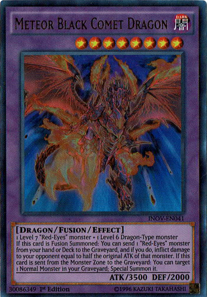 Meteor Black Comet Dragon [INOV-EN041] Ultra Rare Yu-Gi-Oh!
