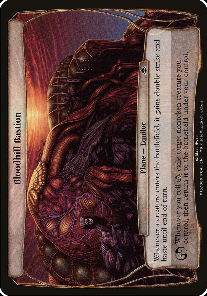 Bloodhill Bastion (Planes) [Planechase Anthology Planes] Magic: The Gathering