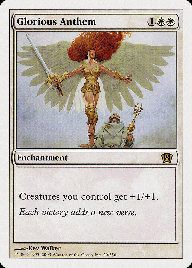 Glorious Anthem [Eighth Edition] Magic: The Gathering