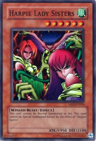 Harpie Lady Sisters [MRD-EN009] Super Rare Yu-Gi-Oh!