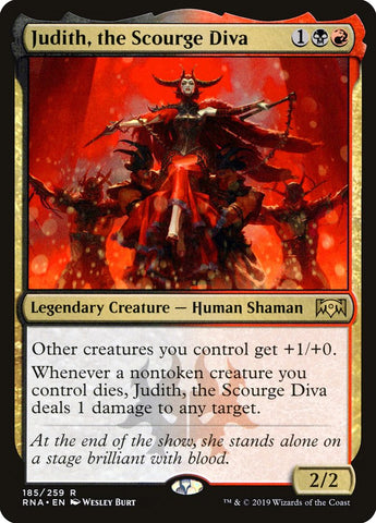 Judith, the Scourge Diva [Ravnica Allegiance] Magic: The Gathering