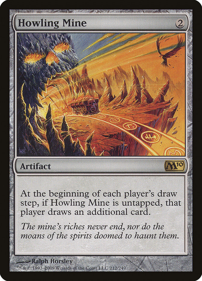 Howling Mine [Magic 2010] Magic: The Gathering