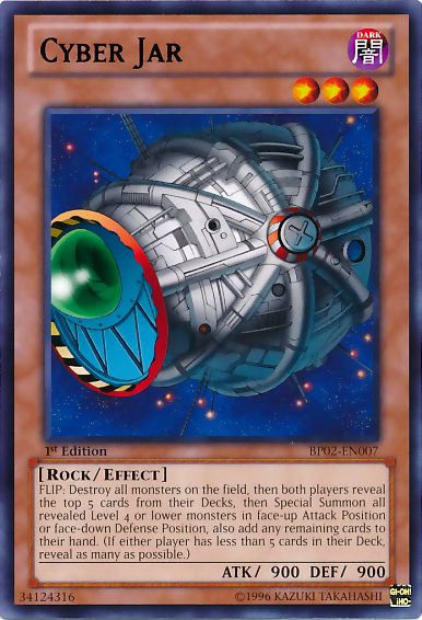 Cyber Jar [BP02-EN007] Rare Yu-Gi-Oh!