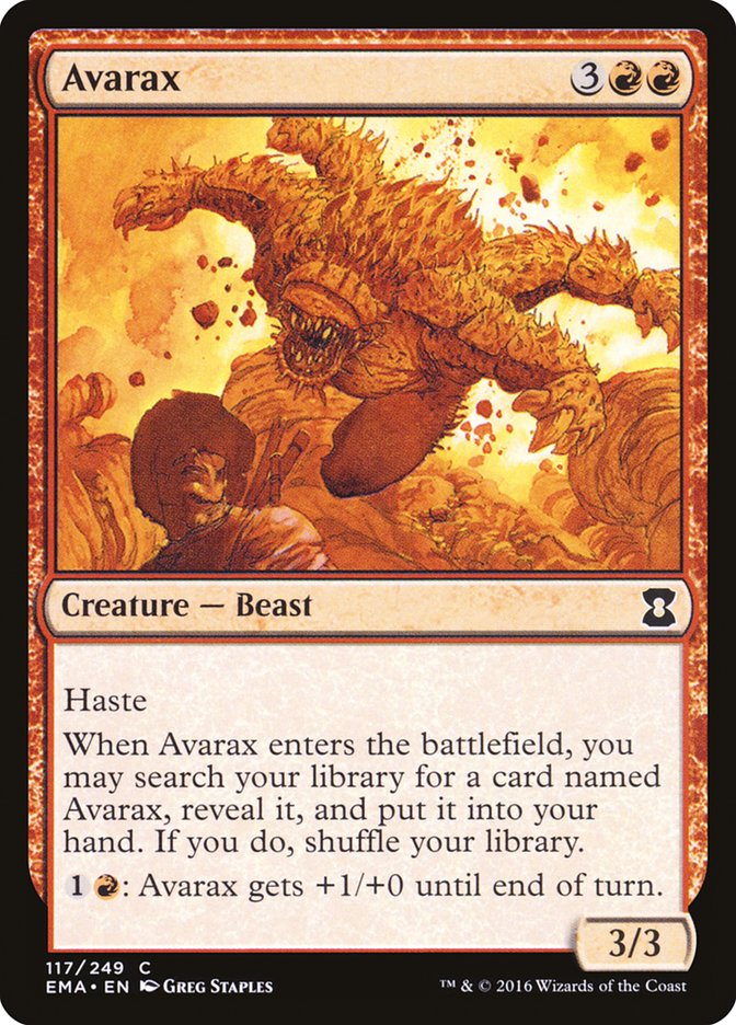 Avarax [Eternal Masters] Magic: The Gathering