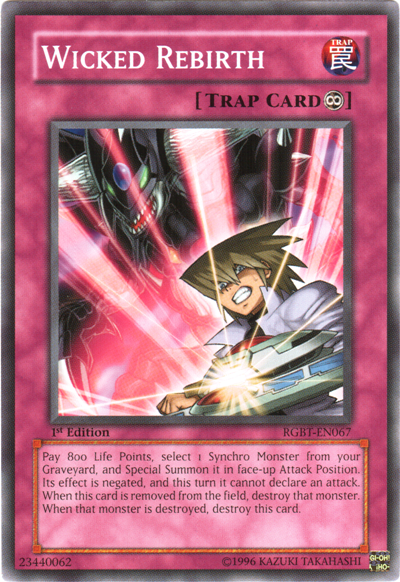 Wicked Rebirth [RGBT-EN067] Common Yu-Gi-Oh!