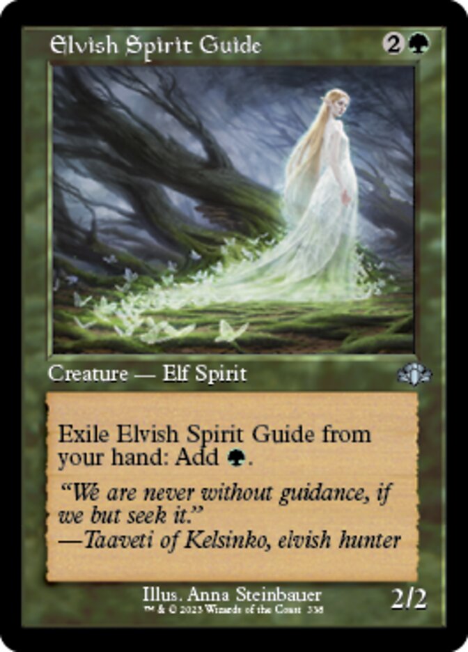 Elvish Spirit Guide (Retro) [Dominaria Remastered] Magic: The Gathering