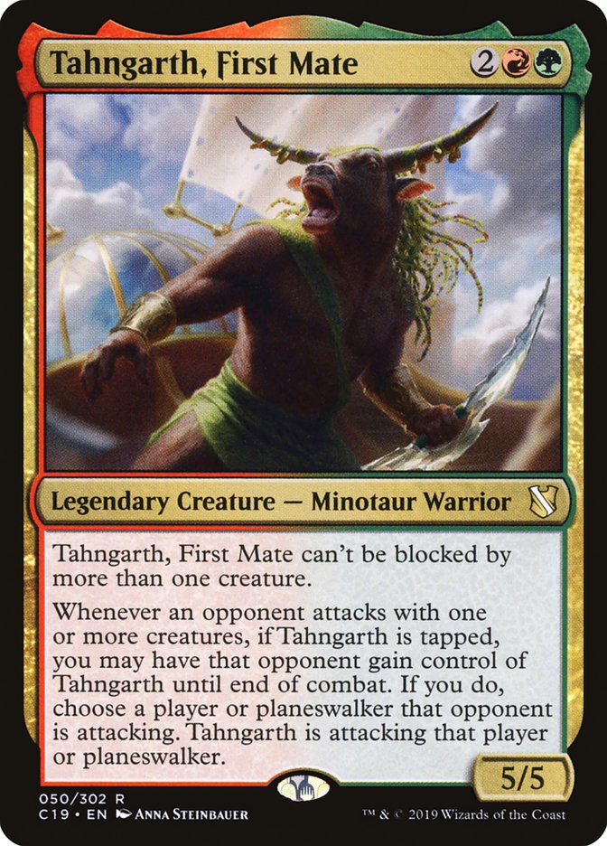 Tahngarth, First Mate [Commander 2019] Magic: The Gathering