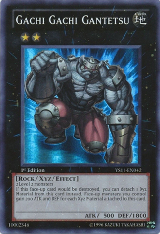 Gachi Gachi Gantetsu [YS11-EN042] Super Rare Yu-Gi-Oh!