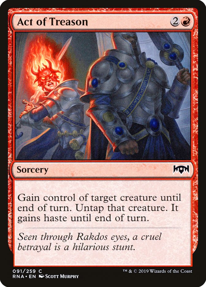 Act of Treason [Ravnica Allegiance] Magic: The Gathering