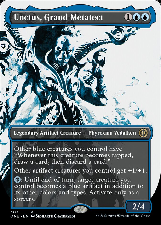 Unctus, Grand Metatect (Borderless Ichor) [Phyrexia: All Will Be One] Magic: The Gathering