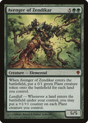 Avenger of Zendikar [Worldwake] Magic: The Gathering