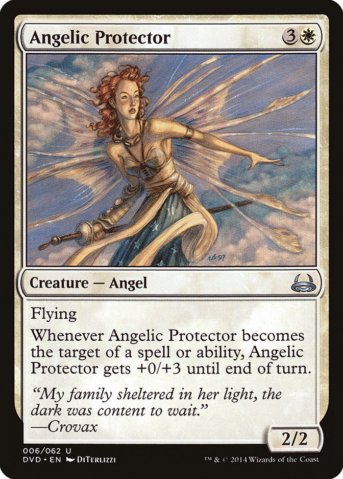 Angelic Protector (Divine vs. Demonic) [Duel Decks Anthology] Magic: The Gathering